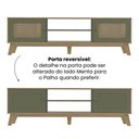 Ver imagem 6 de Rack para TV até 75 Polegadas 2 Portas com Pés Retro Charlotte