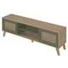 Rack para TV até 75 Polegadas 2 Portas com Pés Retro Charlotte - 19
