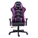Ver imagem 1 de Cadeira Gamer Maxracer Aggressive Roxa Reclina 180 Graus