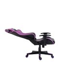 Ver imagem 6 de Cadeira Gamer Maxracer Aggressive Roxa Reclina 180 Graus
