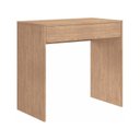 Ver imagem 2 de Mesa Office Infinity 1 Gaveta 80cm Angelin Marrom