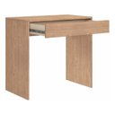 Ver imagem 3 de Mesa Office Infinity 1 Gaveta 80cm Angelin Marrom