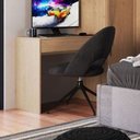 Ver imagem 1 de Mesa Office Infinity 1 Gaveta 80cm Angelin Marrom