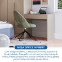 Ver imagem 6 de Mesa Office Infinity Móveis Castro 1 Gaveta 80cm Duna