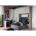 Ver imagem 2 de Escrivaninha Mesa Escritório Office 1 Gaveta Infinity