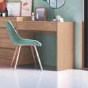 Ver imagem 1 de Mesa Office Infinity 1 Gaveta 80cm Macadâmia