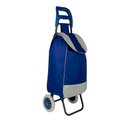 Ver imagem 1 de Carrinho de Compras Azul Leve Tudo Feira Mercado Praia