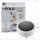 Ver imagem 2 de Espelho Maquiagem Aumento 10x Dupla Face Luz Led Organizador