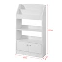 Ver imagem 3 de Organizador E Livreiro Infantil Brian 100% Mdf (crianças brinquedos) WoodCore