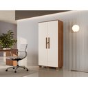Ver imagem 6 de Armário para Escritório Multiuso 2 Portas com Chave 100% MDF Dacar