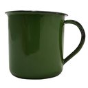 Ver imagem 5 de Bule Café Esmaltado 1,25 Litros e 4 Xícaras 70ml Tradicional Verde Botânico