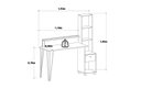Ver imagem 3 de Escrivaninha para Quarto Hairpin MDF BP 15mm