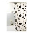 Ver imagem 1 de Coina Box Peva Bolas Pretas 180x160cm - Uzoo Cortina Box Peva 1.80x1.60m Bolas Pretas 816010