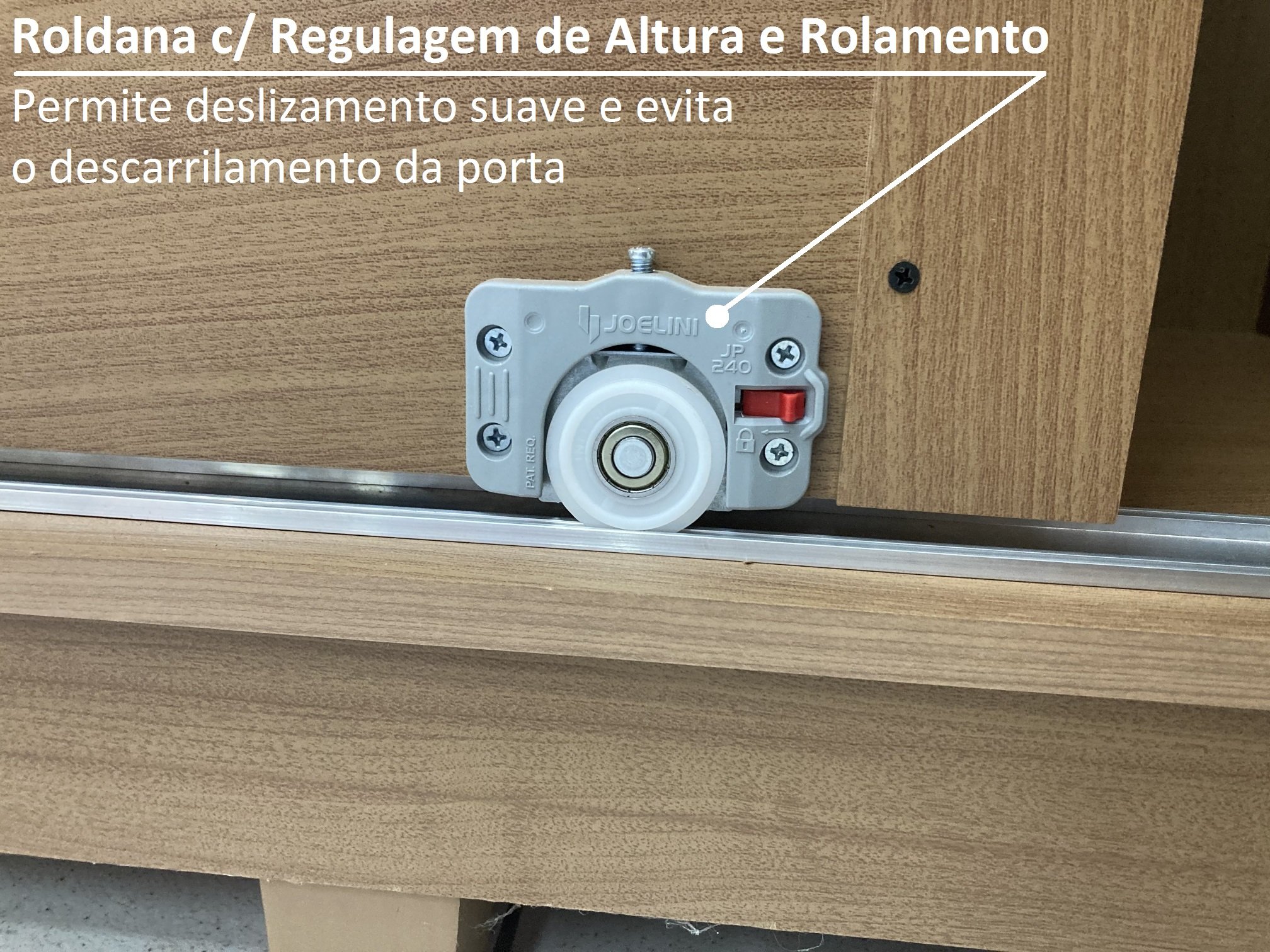 Guarda Roupa Casal 2 Portas 4 Gavetas Vilage c/ Esp.  - 9