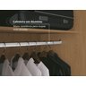 Guarda Roupa Casal 2 Portas 4 Gavetas 100% MDF Vilage - 5