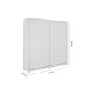 Ver imagem 4 de Guarda Roupa Casal 2 Portas 4 Gavetas 100% MDF Vilage