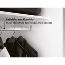 Ver imagem 5 de Guarda Roupa Casal 2 Portas 4 Gavetas 100% MDF Vilage