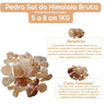 Pedra Sal do Himalaia 5 a 8 Cm Bruta 1kg Natural - 4