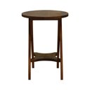 Ver imagem 3 de Mesa Apoio 1 Prateleira Summer Madeira Imbuia Maciça Stain Imbuia