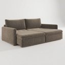 Ver imagem 2 de Sofá Cama Retrátil 220cm 03 Lugares Resplendor