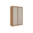 Ver imagem 2 de Guarda Roupa Solteiro 2 Portas 2 Gavetas 100% MDF Dalas 