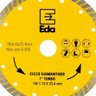 Disco Diamantado Turbo 9 - 230 X 10 X 25,4 Mm - Eda - 4