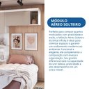 Ver imagem 7 de Armário Aéreo Modulado Solteiro 1 Porta Infinity Branco/Line/Duna