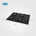 Ver imagem 3 de Cooktop a Gás 4 Bocas Bivolt Ctg-01 Mondial