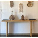 Ver imagem 1 de Aparador de Tronco com Pés em Madeira Made Wood:Comp160XAlt80XLarg40/Marrom