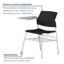 Ver imagem 7 de Kit 2 Cadeiras Escolar com Prancheta e Suporte para Livros Movie