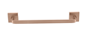 Ver imagem 2 de Porta Toalha De Rosto Barra 30 cm - Quadrado Em Latão Rose Gold Fosco HB-A0128RF Harmony Toalheiro d