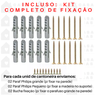 Suporte Mão Francesa Cantoneira Prateleira 20cm Kit 12 Unidades - 6