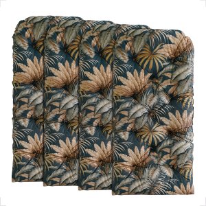 4 Almofada Impermeável Super Confortável Assento de Cadeiras