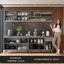 Ver imagem 6 de Armário de Cozinha Completa 240cm Nice Madesa 02