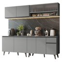 Ver imagem 3 de Armário de Cozinha Completa 240cm Nice Madesa 02