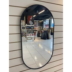Conceito Molduraria Espelho Oval com Borda Emborrada - 50 X 90 - 1