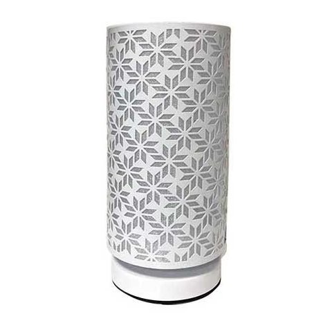 Abajur Luminária Branca De Mesa 29cm Bivolt 110/220v