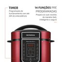 Ver imagem 5 de Panela de Pressão Elétrica Digital 3l 127v Pe-41 Mondial