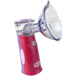 Inalador Nebulizador Portatil MESH Colors BABY Recarregavel Medicate Rosa - 1