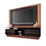 Estante Tv 70'' Palazzo Nature / Preto - 1