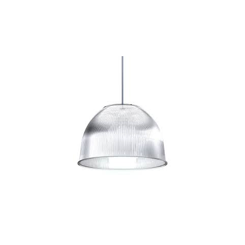 Pendente Luminaria Prismatica Td920/16 E-27 410x390mm Branca