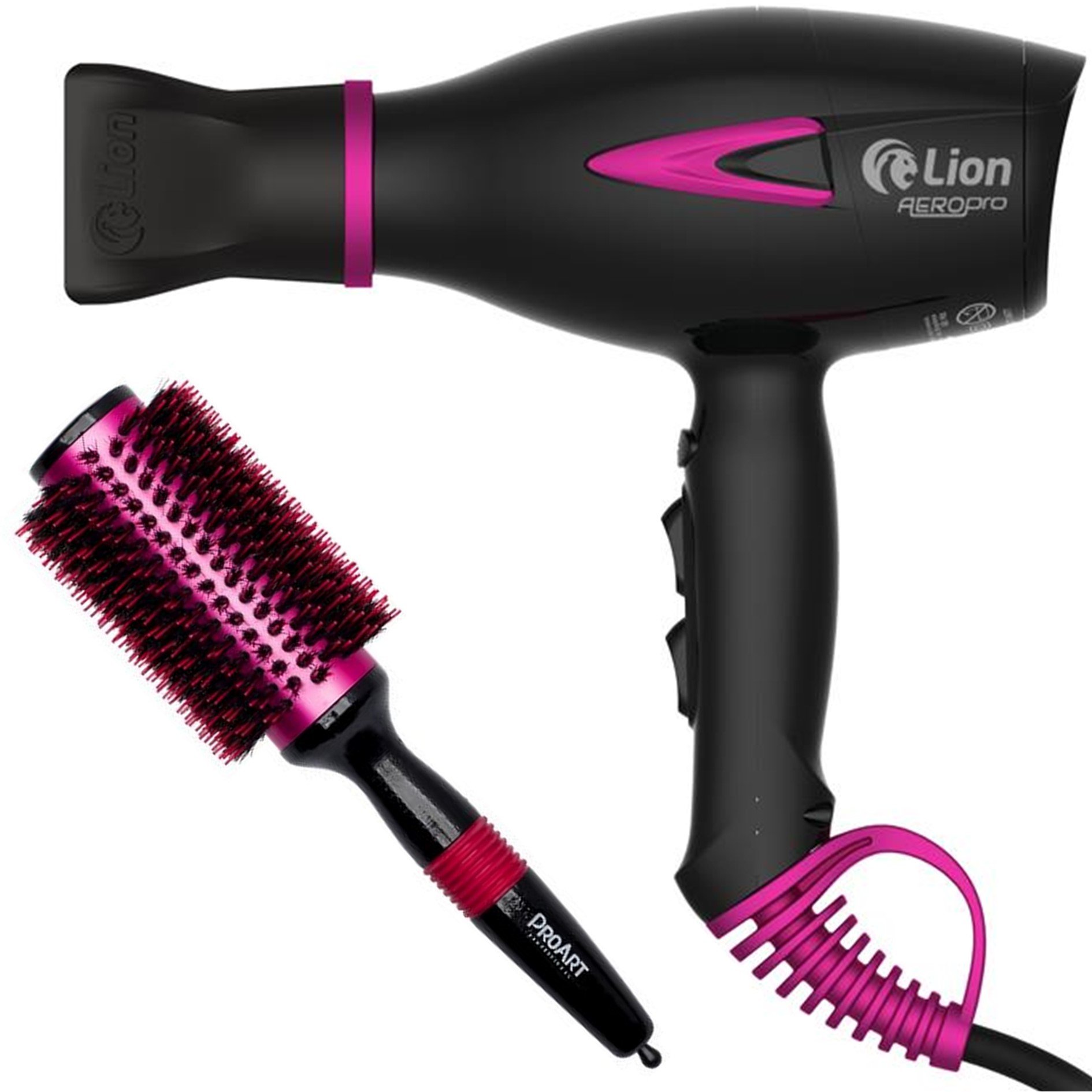 Secador De Cabelo Profissional Lion Aero Pro 2150w - Pink Cor Pink