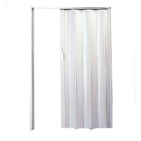 Porta Sanfonada de PVC Plast 210 x 72cm com Trinco Puntinato Bcf