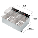 Ver imagem 4 de FRD11 Fritadeira Elétrica Dupla 2500W 2 Cubas 5,0 Litros 127V 50-60 hz