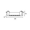 Ver imagem 4 de Spot Direcionável para Trilho Eletrificado Blumenau Led Up Linear Pontual 10w Bivolt Preto 3000k