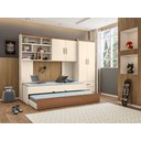 Ver imagem 1 de Jogo de Quarto Infantil e Juvenil Chiara Off White/carvalho