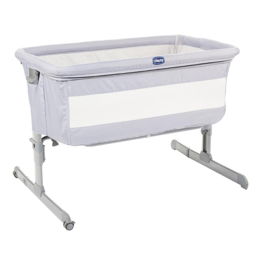 Berço Portátil Para Bebê Chicco Next2me Grey MadeiraMadeira