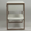 Ver imagem 3 de Mesa Cabeceira James com Gaveta 45cm Branco