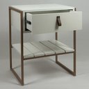 Ver imagem 6 de Mesa Cabeceira James com Gaveta 45cm Branco