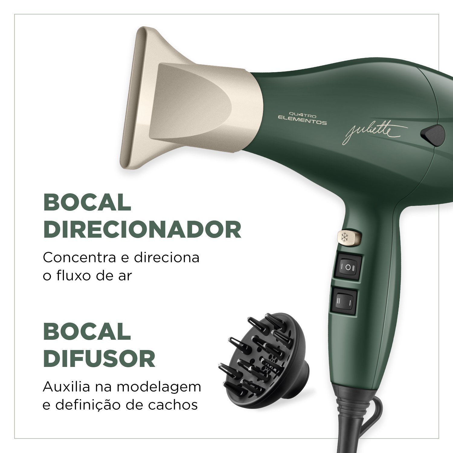 Secador de Cabelo By Juliette 2000w 220v Scp-ju-02 Mondial - 7